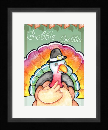 Framed Gobble Gobble Print