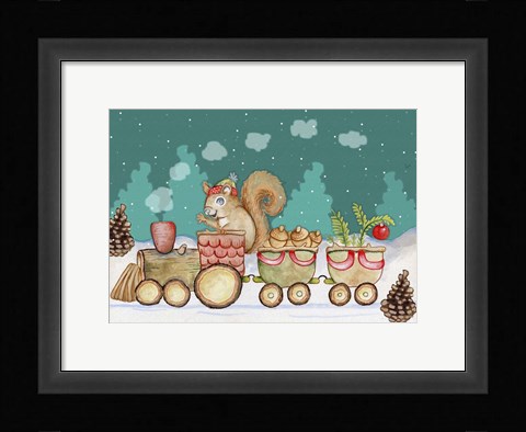 Framed Woodland Express Print