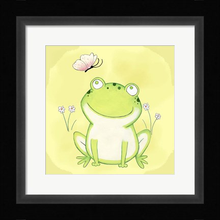 Framed Flutter Friend Print