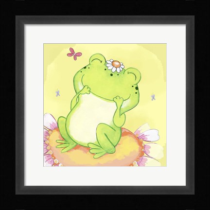 Framed Giggles Print