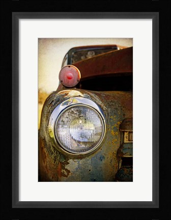 Framed Headlight, Chevy Loadmaster Print