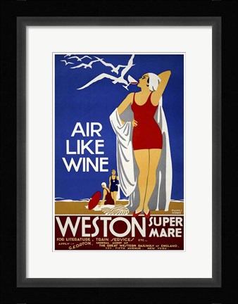 Framed Air Like Wine Print