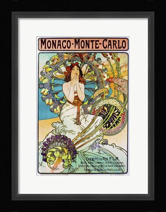 Framed Monte Carlo Print