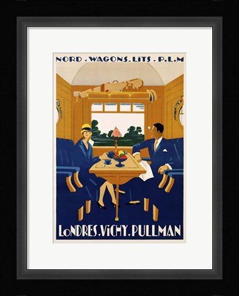 Framed Nord Wagons Print