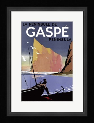 Framed Gaspe Print