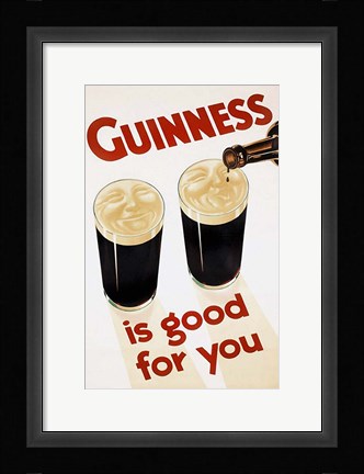 Framed Guinness Print