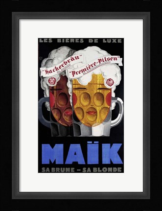 Framed Maik Print
