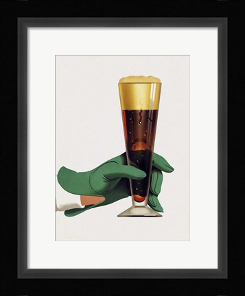 Framed Beer Print
