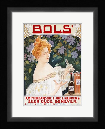 Framed Bols Print