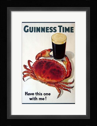 Framed Guinness Time Print