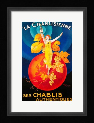 Framed La Chablisienne Print