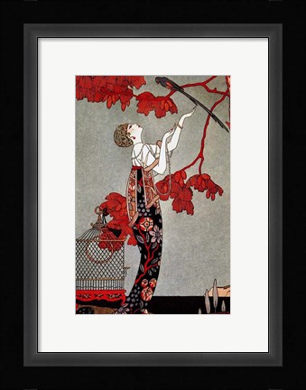 Framed Deco Stance Print