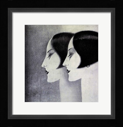 Framed Double Deco Print