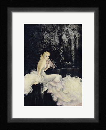 Framed Deco Night Print