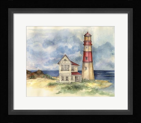 Framed Lighthouse 2 Print