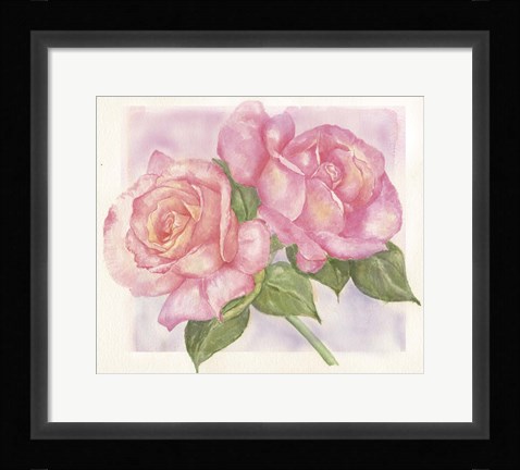 Framed Roses 2 Print