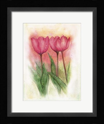 Framed Tulipas 3 Print
