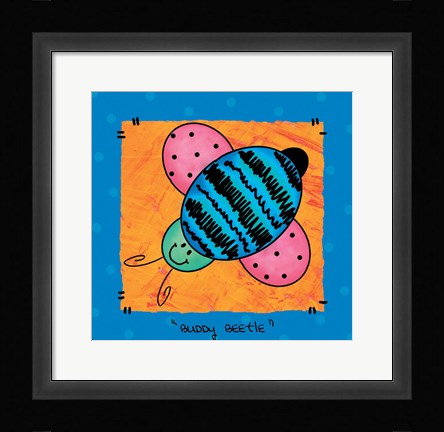 Framed Bug 3 Print