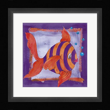 Framed Fish 4 Print