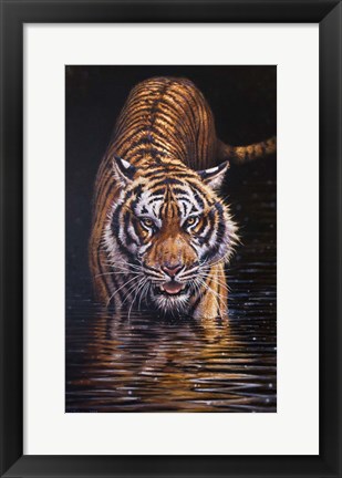 Framed Tiger Print