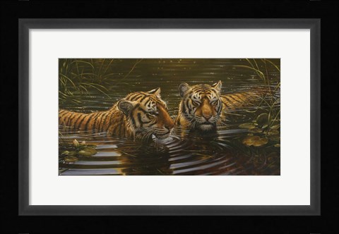 Framed In the Water Print