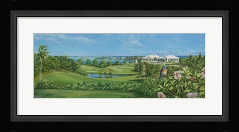Framed Golfcourse Print