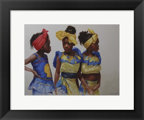Framed Girl Power Print