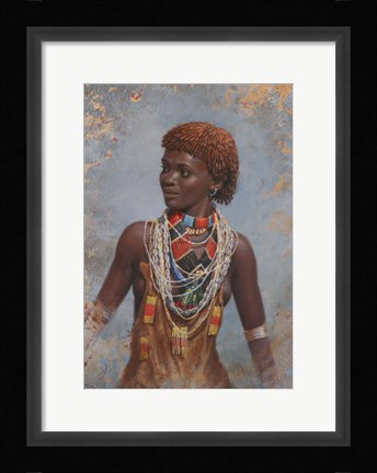 Framed Hamma Girl Print