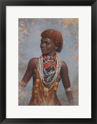 Framed Hamma Girl Print
