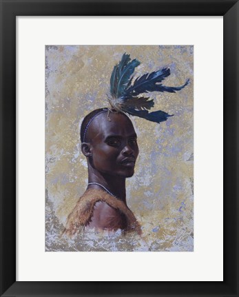 Framed Headress Print