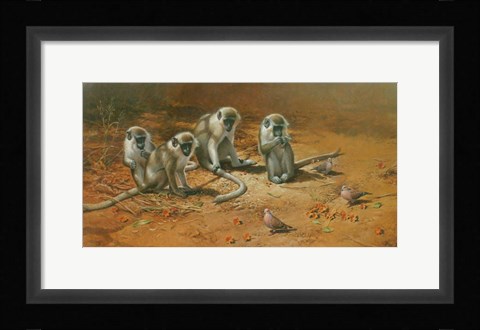 Framed Monkey Business Print