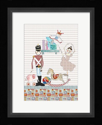 Framed Steadfast Tin Soldier And His Ballerina Print
