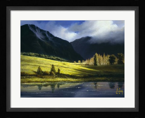 Framed Peak of Sunshine Print