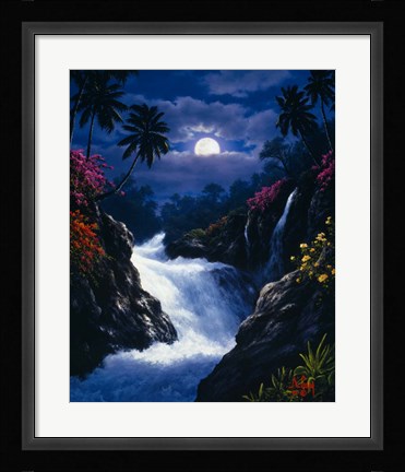 Framed By the Moon's Light Print