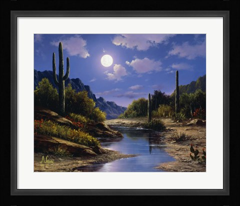 Framed Desert Splendor Print