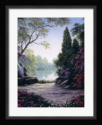Framed Still Waters Print