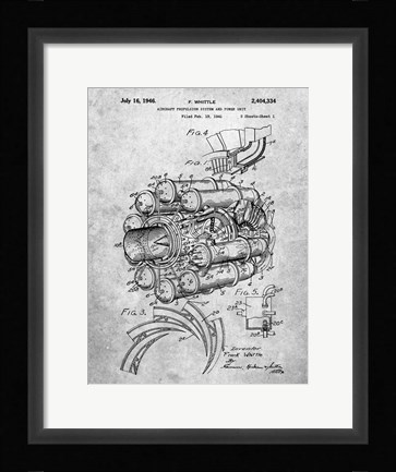 Framed Aircraft Propulsion System and Power Unit Patent Print