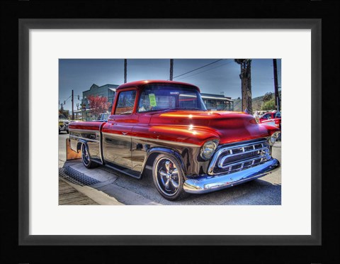 Framed Pick Up Truck Print