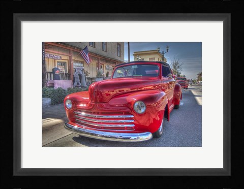 Framed By the Flag Print