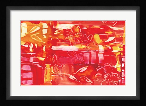 Framed Fiery Print