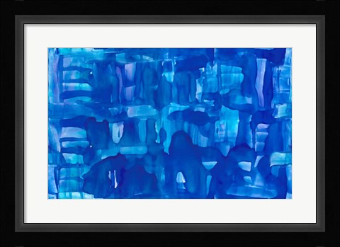 Framed Cobalt Print