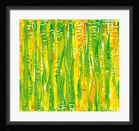 Framed Ribbons Print