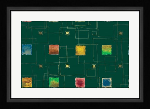 Framed Squares Print