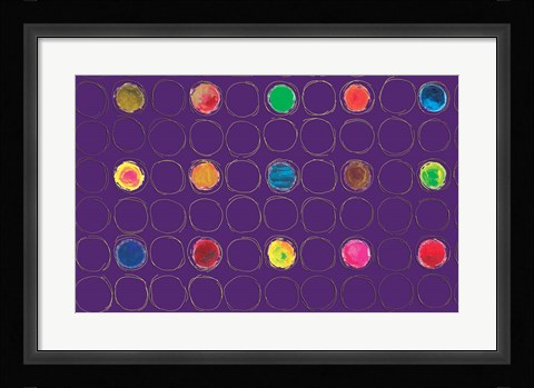 Framed Circles Print