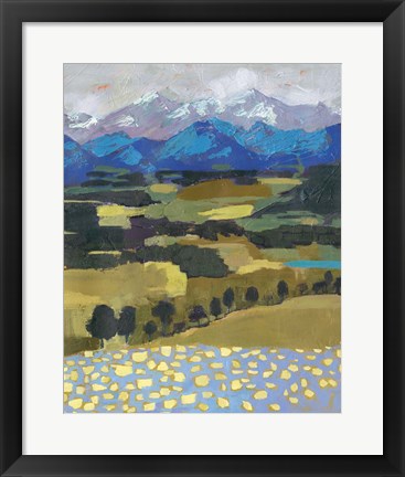 Framed Alpine Impression II Print