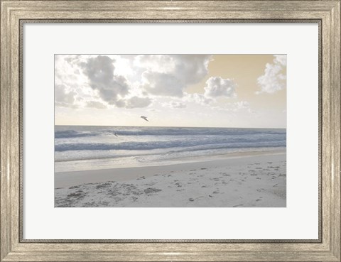 Framed Serene Sea I Print