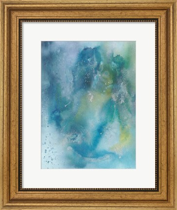 Framed Sea Jade II Print