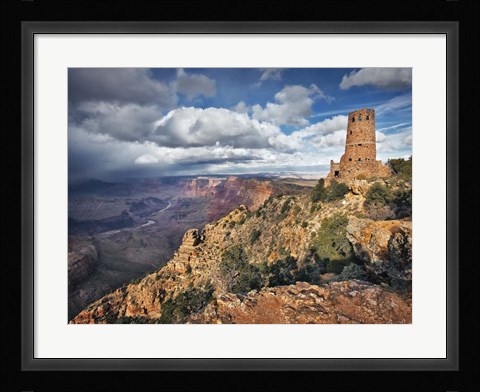 Framed Canyon View VII Print