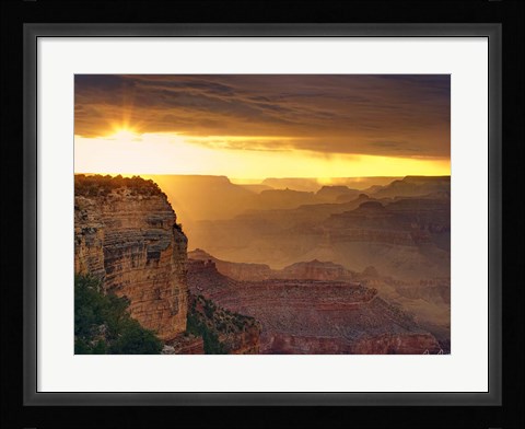 Framed Canyon View IX Print