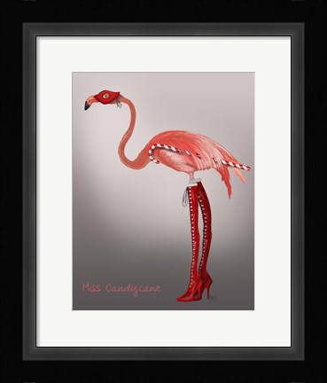 Framed Miss Candycane Print